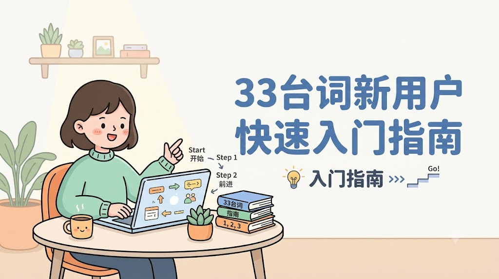 33台词新用户快速入门指南