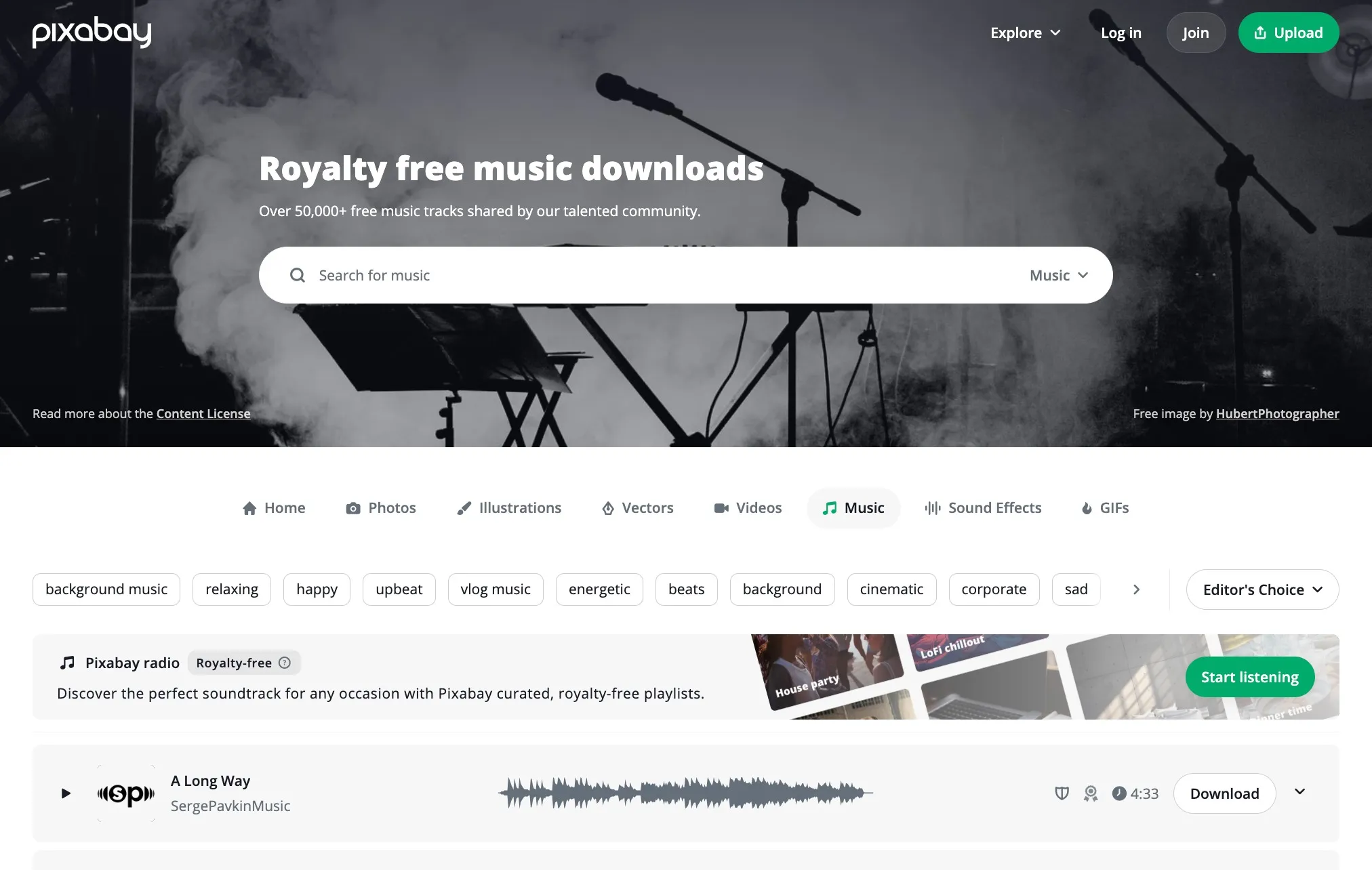  Pixabay Music
